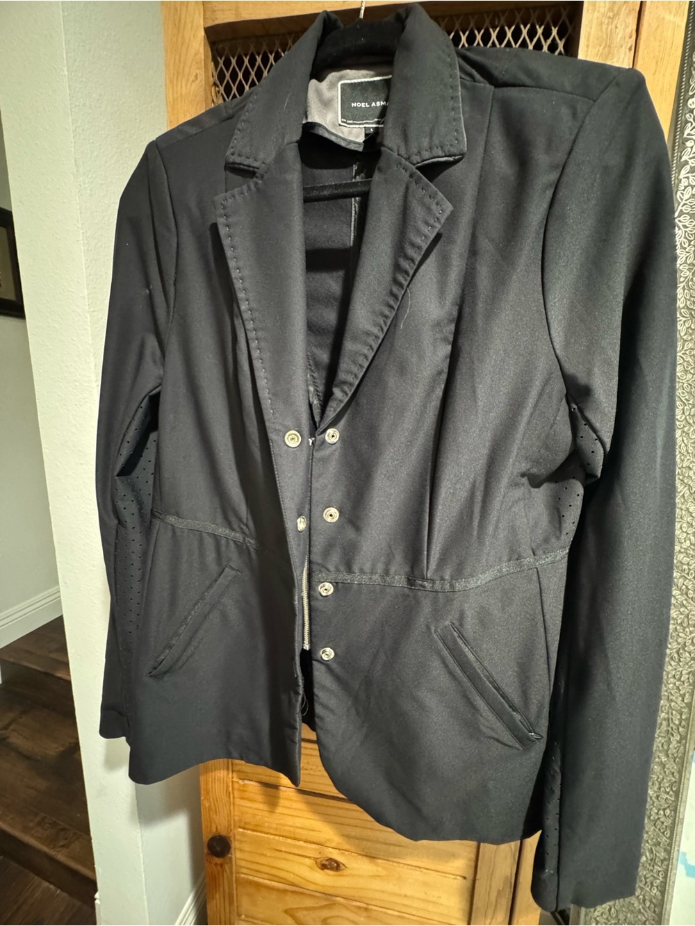 2 Noel Asmar Women’s Tailored Button-Front Equestrian Hunt Jackets